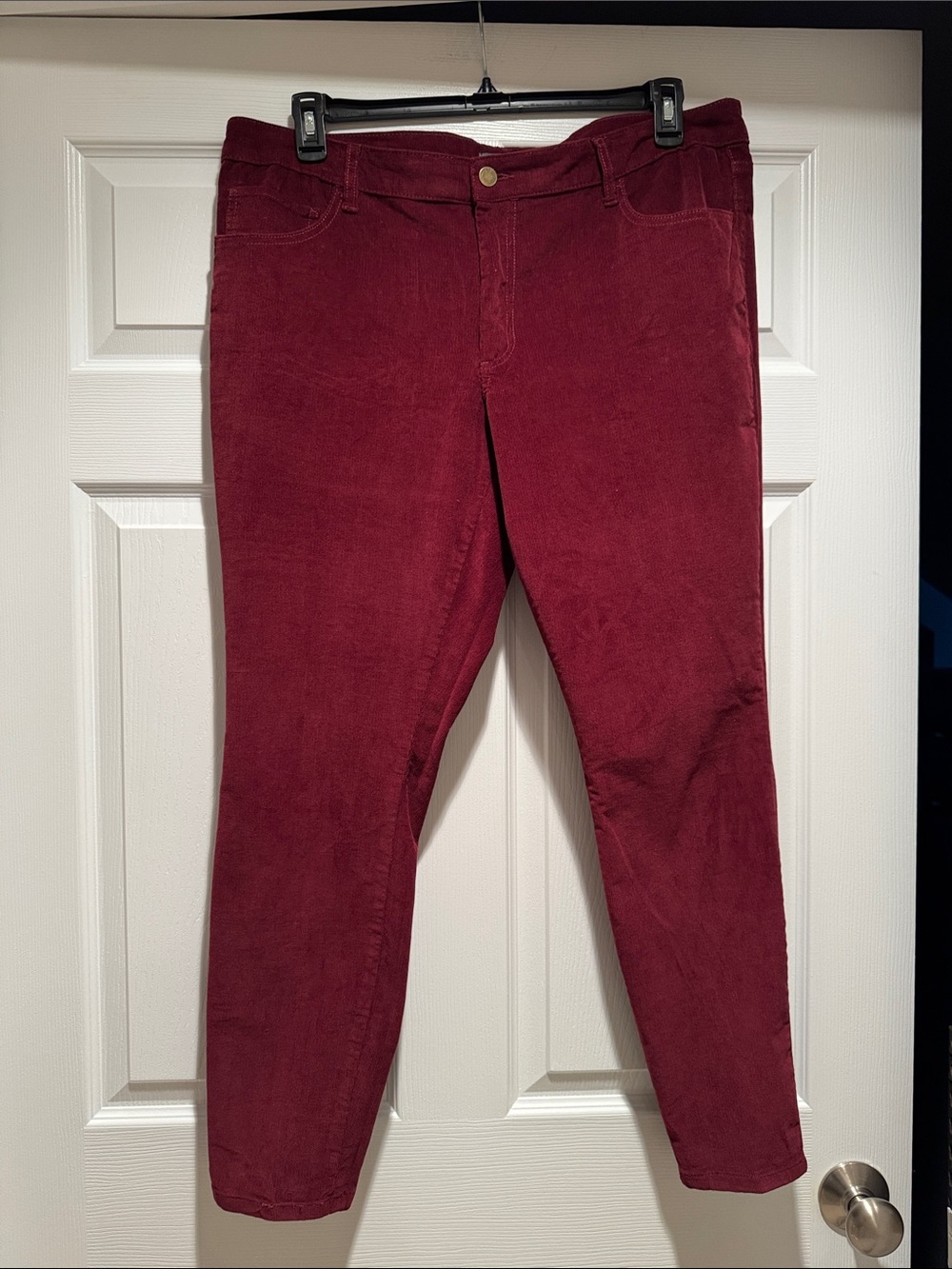 Women’s Market & Spruce Burgundy Corduroy Pants